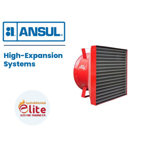 Ansul High Expansion Systems in Saudi Arabia شركة نخبة الأطفاء التجارية Elitefire |