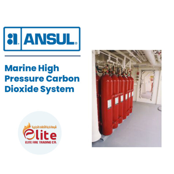 Ansul Marine High Pressure Carbon Dioxide System in Saudi Arabia شركة نخبة الأطفاء التجارية Elitefire |