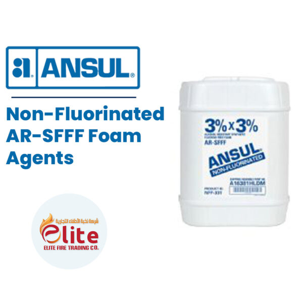 Ansul Non Fluorinated AR SFFF Foam Agents in Saudi Arabia شركة نخبة الأطفاء التجارية Elitefire |