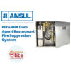 Ansul PIRANHA Dual Agent Restaurant Fire Suppresion System in Saudi Arabia شركة نخبة الأطفاء التجارية Elitefire |