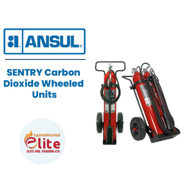 Ansul SENTRY Carbon Dioxide Wheeled Units in Saudi Arabia شركة نخبة الأطفاء التجارية Elitefire |