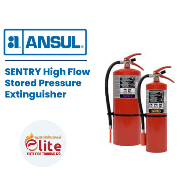 Ansul SENTRY High Flow Stored Pressure Extinguisher in Saudi Arabia شركة نخبة الأطفاء التجارية Elitefire |