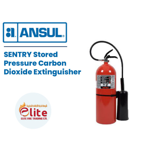 Ansul SENTRY Stored Pressure Carbon Dioxide Extinguisher in Saudi Arabia شركة نخبة الأطفاء التجارية Elitefire |