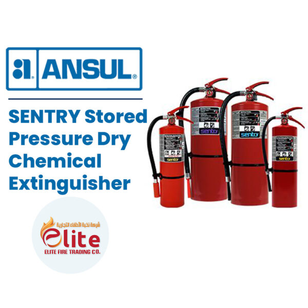 Ansul SENTRY Stored Pressure Dry Chemical Extinguisher in Saudi Arabia شركة نخبة الأطفاء التجارية Elitefire 1 |