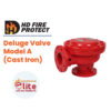 HD Fire Protect Deluge Valve Model A Cast Iron in Saudi Arabia شركة نخبة الأطفاء التجارية Elitefire |