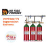 HD Fire Protect Inert Gas Fire Suppression Systems in Saudi Arabia شركة نخبة الأطفاء التجارية Elitefire |