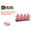 HD Fire Protect Multi line Vertical Deluge Skids in Saudi Arabia شركة نخبة الأطفاء التجارية Elitefire |