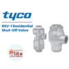 Tyco RSV 1 Residential Shut Off Valve in Saudi Arabia شركة نخبة الأطفاء التجارية Elitefire |