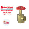 Giacomini A50 Angle hose valve with hydrolator in Saudi Arabia شركة نخبة الأطفاء التجارية Elitefire |