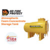 HD Fire Protect Atmospheric Foam Concentrate Storage Tank in Saudi Arabia شركة نخبة الأطفاء التجارية Elitefire |