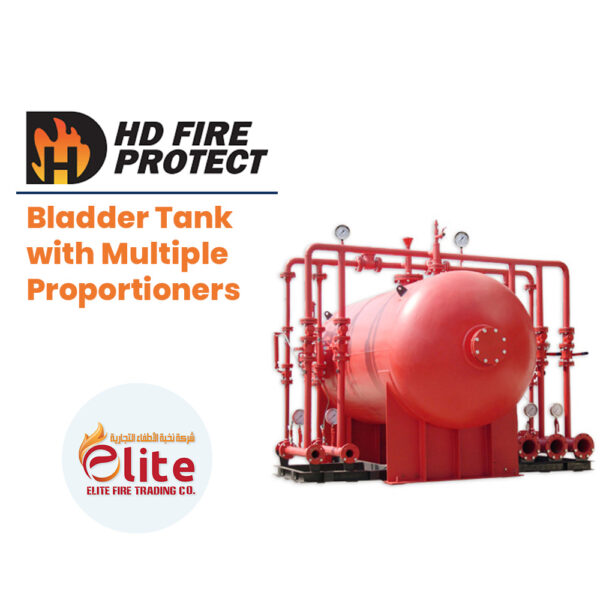 HD Fire Protect Bladder Tank with Multiple Proportioners in Saudi Arabia