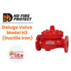 HD Fire Protect Deluge Valve Model H3 Ductile Iron in Saudi Arabia شركة نخبة الأطفاء التجارية Elitefire |