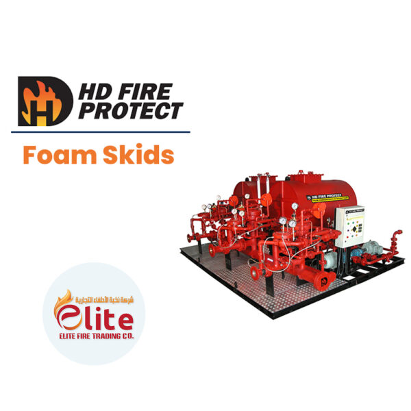 HD Fire Protect Foam Skids in Saudi Arabia