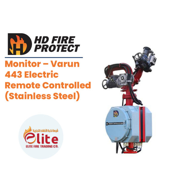 HD Fire Protect Monitor – Varun 443 Electric Remote Controlled (Stainless Steel) in Saudi Arabia