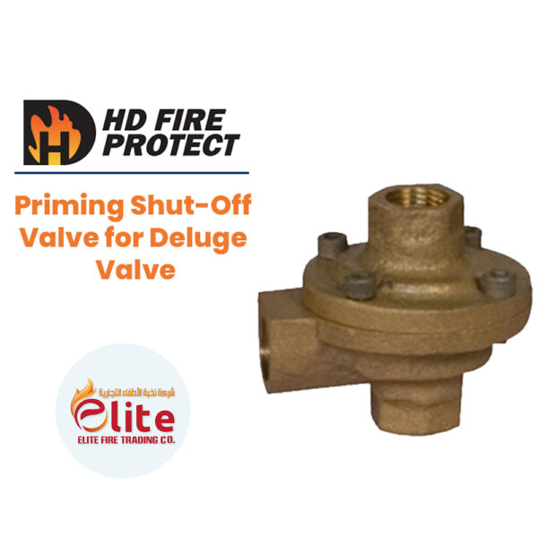 HD Fire Protect Priming Shut-Off Valve for Deluge Valve in Saudi Arabia