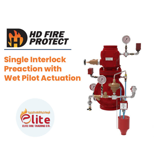 HD Fire Protect Single Interlock Preaction with Wet Pilot Actuation in Saudi Arabia