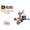 HD Fire Protect Trolley Mounted Monitor in Saudi Arabia شركة نخبة الأطفاء التجارية Elitefire |