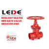 Lede RESILIENT SEATED NRS GATE VALVE GROOVED END in Saudi Arabia شركة نخبة الأطفاء التجارية Elitefire |