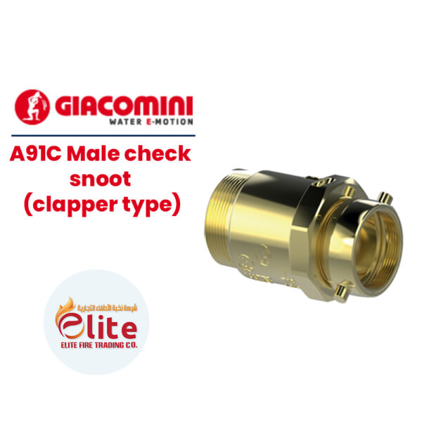 Giacomini A91C Male check snoot (clapper type) in Saudi Arabia