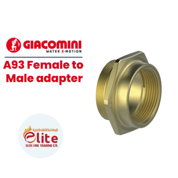 Giacomini A93 Female to Male adapter in Saudi Arabia