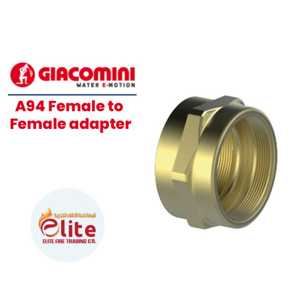 Giacomini A94 Female to Female adapter in Saudi Arabia