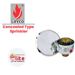 Lifeco Concealed Type Sprinkler in Saudi Arabia شركة نخبة الأطفاء التجارية Elitefire |