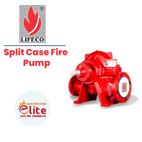 Lifeco Split Case Fire Pump in Saudi Arabia شركة نخبة الأطفاء التجارية Elitefire |