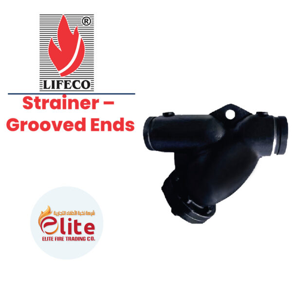 Lifeco Strainer – Grooved Ends in Saudi Arabia