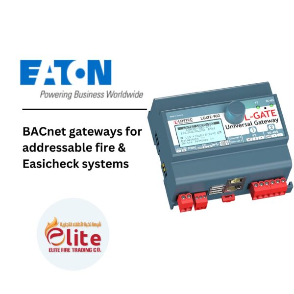 EATON BACnet gateways for addressable fire & Easicheck systems in Saudi Arabia