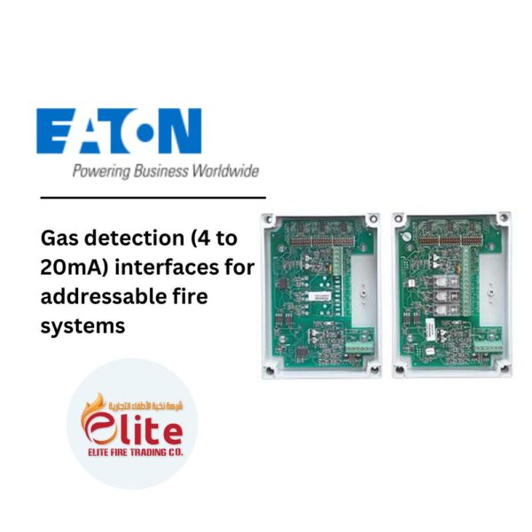 EATON Gas detection (4 to 20mA) interfaces for addressable fire systems in Saudi Arabia