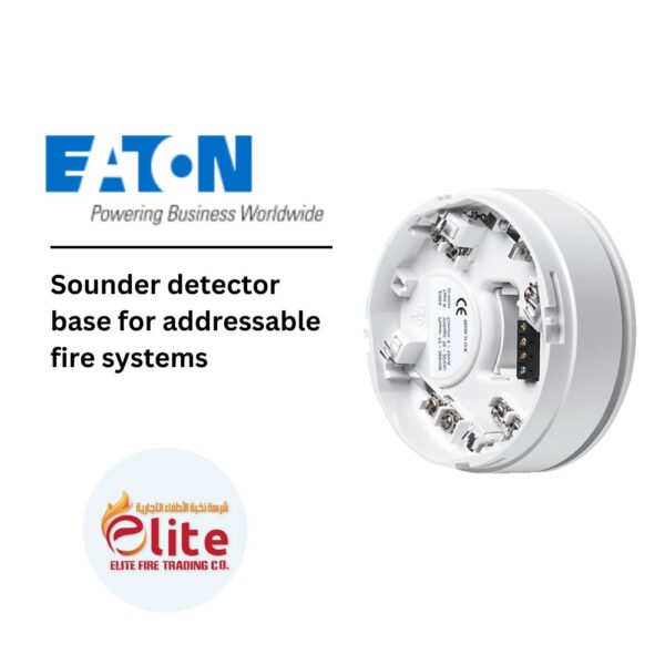 EATON Sounder detector base for addressable fire systems in Saudi Arabia