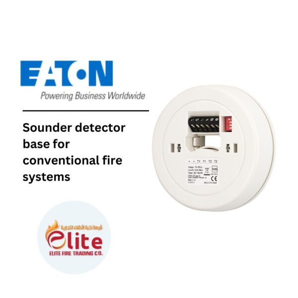 EATON Sounder detector base for conventional fire systems in Saudi Arabia