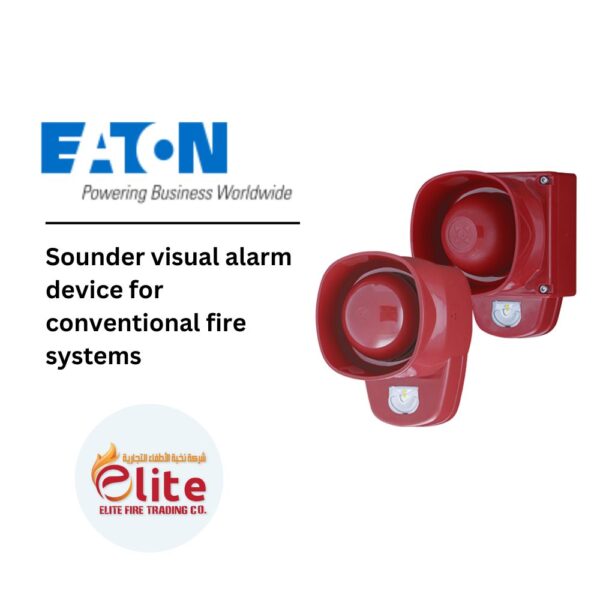 EATON Sounder visual alarm device for conventional fire systems in Saudi Arabia