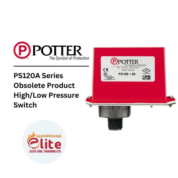 Potter - PS120A Series Obsolete Product High/Low Pressure Switch - in Saudi Arabia