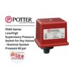 Potter PS40 Series LowHigh Supervisory Pressure Switch for Dry Valves Nominal System Pressure 40 psi in Saudi Arabia |