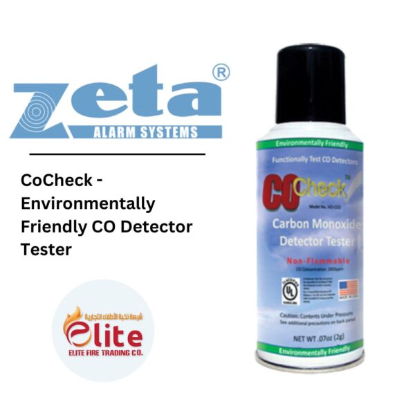 Zeta CoCheck - Environmentally Friendly CO Detector Tester in Saudi Arabia